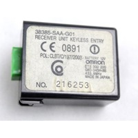 38385-SAA-G01 CENTRALINA ANTENNA RICEVITORE TELECOMANDO KEYLESS HONDA FR-V 2.2 D 103KW 6M 5P (2006) RICAMBIO USATO 