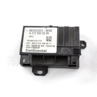 A2129000306 CENTRALINA POMPA CARBURANTE MERCEDES CLASSE C 200 W204 2.2 D 100KW AUT 5P (2011) RICAMBIO USATO
