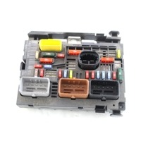 9807028580 CENTRALINA FUSIBILIERA SCATOLA FUSIBILI RELÈ PEUGEOT 3008 1.6 D 84KW 6M 5P (2013) RICAMBIO USATO
