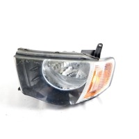 MN146195 FARO FANALE ANTERIORE SINISTRO MITSUBISHI L200 2.5 D 4X4 100KW 5M 4P (2006) RICAMBIO USATO TRASPARENTE OPACIZZATO