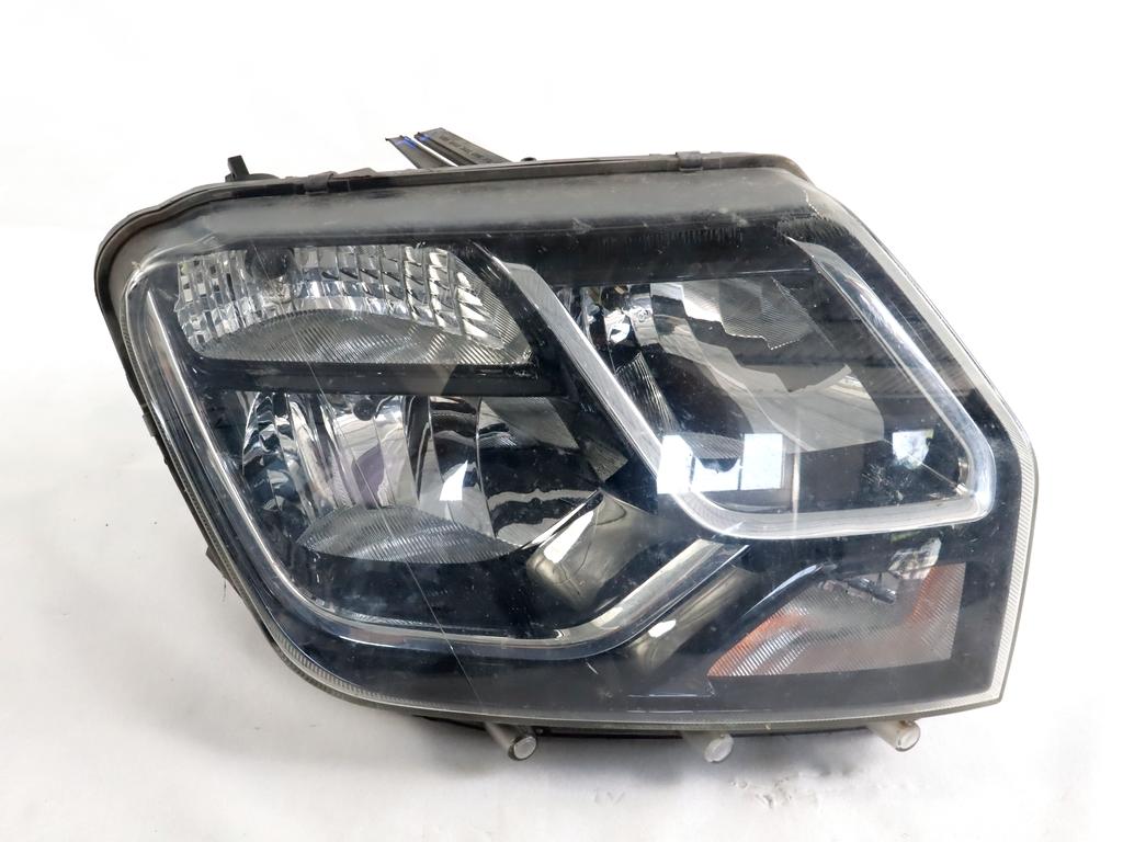 260100156R FARO ANTERIORE DESTRO DACIA DUSTER 1.6 G 84KW 5M 5P (2017) RICAMBIO USATO SUPPORTI DANNEGGIATI