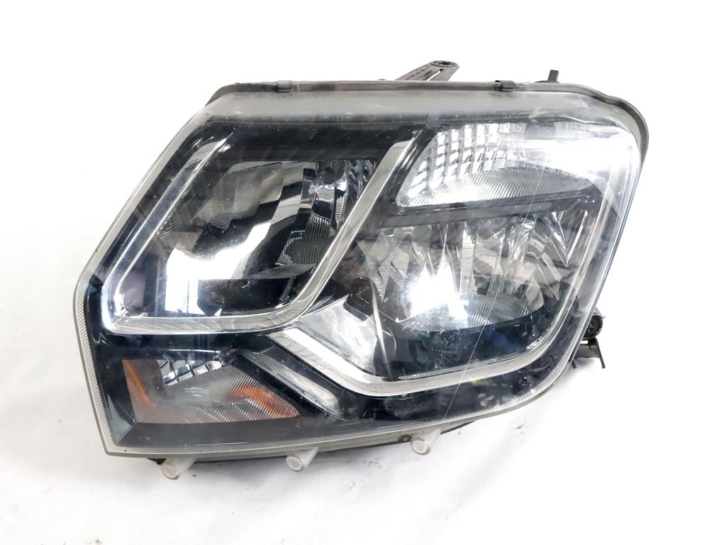 260608209R FARO ANTERIORE SINISTRO DACIA DUSTER 1.6 G 84KW 5M 5P (2017) RICAMBIO USATO SUPPORTI SCOCCA POSTERIORE DANNEGGIATI