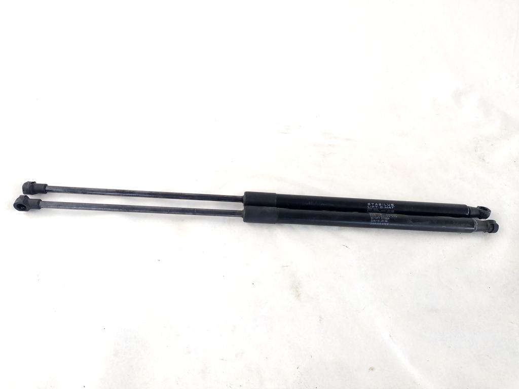3W0823475E COPPIA PISTONCINI ASTE AMMORTIZZANTI COFANO ANTERIORE BENTLEY CONTINENTAL GT 4.0 B 388KW 4X4 AUT 2P (2016) RICAMBIO USATO