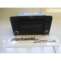 RADIO CD / OJACEVALNIK / IMETNIK HIFI OEM N. 8P0035186P ORIGINAL REZERVNI DEL AUDI A3 MK2 8P 8PA 8P1 (2003 - 2008)DIESEL LETNIK 2008