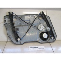 MEHANIZEM VETROBRANSKEGA STEKLA PREDNJIH VRAT OEM N. 6L4837462 ORIGINAL REZERVNI DEL SEAT IBIZA 6L1 MK3 R (02/2006 - 2008) BENZINA LETNIK 2007