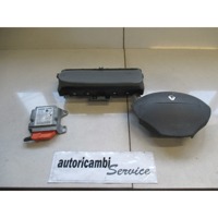 KIT AIRBAG KOMPLET OEM N. 15762 KIT AIRBAG COMPLETO ORIGINAL REZERVNI DEL RENAULT SCENIC JA0/1 FA0 MK1 R (1999 - 2003) DIESEL LETNIK 2001