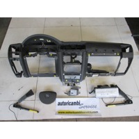 KIT AIRBAG KOMPLET OEM N. 13259917 ORIGINAL REZERVNI DEL OPEL MERIVA A X03 R (2006 - 2010) BENZINA LETNIK 2007