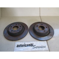 ZADNJI ZAVORNI DISKI OEM N. 30769113 ORIGINAL REZERVNI DEL VOLVO V50 545 R (2007 - 2012) DIESEL LETNIK 2011