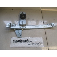 ROCNI SISTEM ZA DVIGOVANJE ZADNJEGA STEKLA  OEM N. 9224A7 ORIGINAL REZERVNI DEL PEUGEOT 207 / 207 CC WA WC WD WK (2006 - 05/2009) DIESEL LETNIK 2007