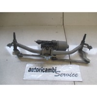 MOTORCEK PREDNJIH BRISALCEV OEM N. 9650380780 ORIGINAL REZERVNI DEL PEUGEOT 207 / 207 CC WA WC WD WK (2006 - 05/2009) DIESEL LETNIK 2007