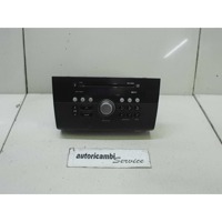 RADIO CD / OJACEVALNIK / IMETNIK HIFI OEM N. 3910162J2 ORIGINAL REZERVNI DEL SUZUKI SWIFT MZ EZ MK3 (2004 - 2010) BENZINA LETNIK 2008