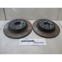 ZADNJI ZAVORNI DISKI OEM N. 13502136 ORIGINAL REZERVNI DEL CHEVROLET CRUZE J300 J305 (2009 - 2019) BENZINA/GPL LETNIK 2011