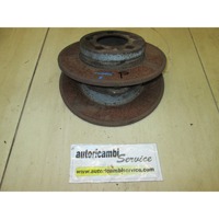 ZADNJI ZAVORNI DISKI OEM N. 1J0615601P ORIGINAL REZERVNI DEL VOLKSWAGEN POLO 9N (10/2001 - 2005) DIESEL LETNIK 2003