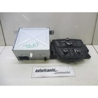 RADIO CD / OJACEVALNIK / IMETNIK HIFI OEM N. 13334053 ORIGINAL REZERVNI DEL OPEL ASTRA J P10 5P/3P/SW (2010 - 2015) BENZINA LETNIK 2010