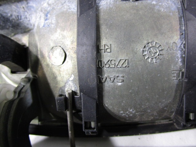 ZUNANJA KLJUKA ZADNJA DESNA VRATA OEM N. 12767369 ORIGINAL REZERVNI DEL SAAB 9-3 YS3F MK2 BER/SW/CABRIO (2003 - 2006) DIESEL LETNIK 2005