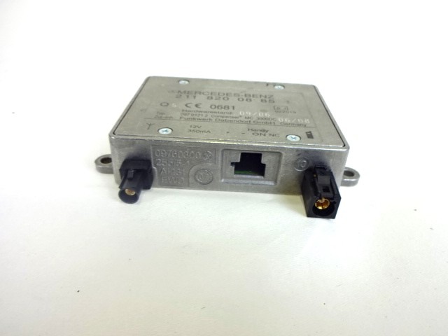 OJACEVALEC / ANTENA OEM N. 2218200885 ORIGINAL REZERVNI DEL MERCEDES CLASSE S W221 (2005 - 2013)BENZINA LETNIK 2008