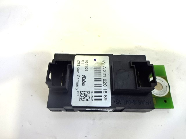 OJACEVALEC / ANTENA OEM N. A2218201889 ORIGINAL REZERVNI DEL MERCEDES CLASSE S W221 (2005 - 2013)BENZINA LETNIK 2008
