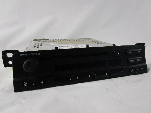 RADIO CD / OJACEVALNIK / IMETNIK HIFI OEM N. 6939660 ORIGINAL REZERVNI DEL BMW SERIE 3 E46 BER/SW/COUPE/CABRIO LCI R (2002 - 2005) DIESEL LETNIK 2004