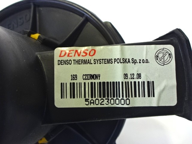 VENTILATOR  KABINE  OEM N. 5A0230000 ORIGINAL REZERVNI DEL FIAT PANDA 169 (2003 - 08/2009) BENZINA/METANO LETNIK 2008