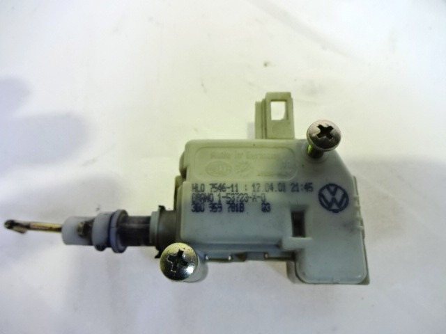 ZAKLEP LOPUTE GORIVA OEM N. 3B0959781B ORIGINAL REZERVNI DEL SKODA OCTAVIA MK1 1U2 1U5 BER/SW (1997 - 2004)DIESEL LETNIK 2001