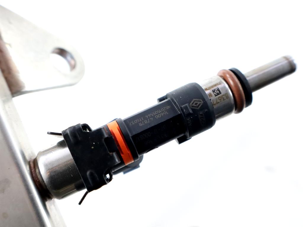 INJEKTORJI/BENCIN OEM N. 175201470R 0280158366 166004787R ORIGINAL REZERVNI DEL RENAULT CAPTUR J5 H5 (2013 - 2019) BENZINA LETNIK 2017