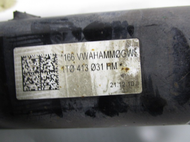 SPREDNJI AMORTIZERJI OEM N. 1T0413031HM  ORIGINAL REZERVNI DEL VOLKSWAGEN SCIROCCO 137 138 MK3 (10/2008 - 06-2014)BENZINA LETNIK 2011