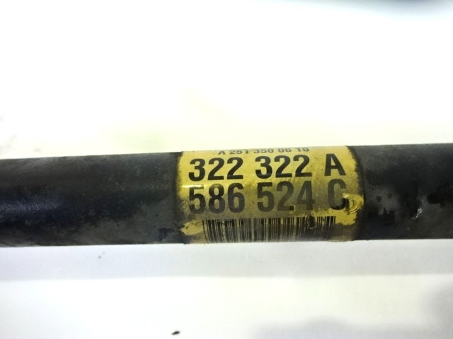 DESNA ZADNJA POGONSKA GRED  OEM N. A2513500610 ORIGINAL REZERVNI DEL MERCEDES CLASSE R W251 (2005 - 2010)DIESEL LETNIK 2007