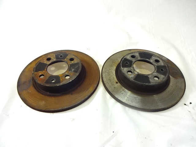 SPREDNJI ZAVORNI DISKI OEM N. 7685656 ORIGINAL REZERVNI DEL FIAT 500 CINQUECENTO 312 MK3 (2007 - 2015) BENZINA LETNIK 2009