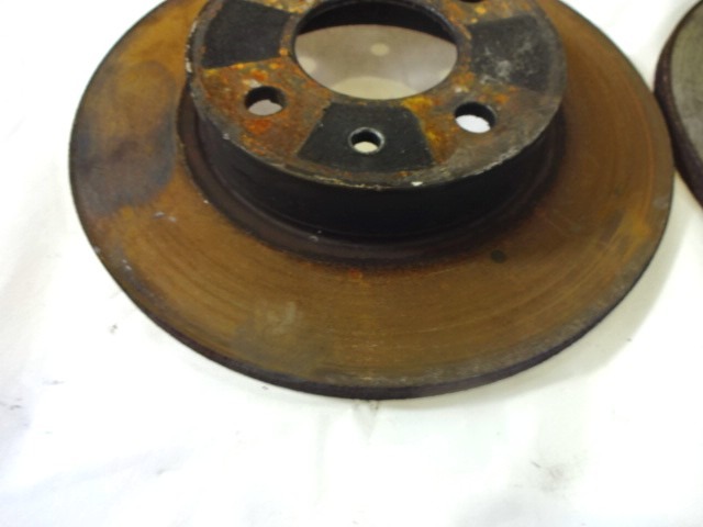 SPREDNJI ZAVORNI DISKI OEM N. 7685656 ORIGINAL REZERVNI DEL FIAT 500 CINQUECENTO 312 MK3 (2007 - 2015) BENZINA LETNIK 2009