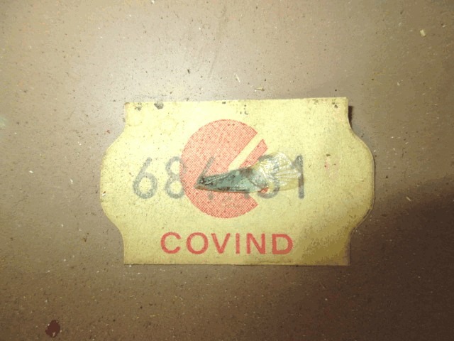 NOSILCI ODBIJACA  OEM N. 4677865 ORIGINAL REZERVNI DEL FIAT 684 N NP T TL TP (1970 - 1980)DIESEL LETNIK 1970