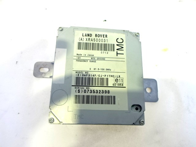 OJACEVALEC / ANTENA OEM N. XRA500031 ORIGINAL REZERVNI DEL LAND ROVER RANGE ROVER SPORT L320 MK1 (2005 - 2010) DIESEL LETNIK 2008