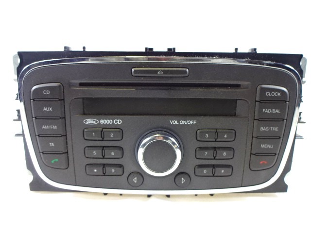 RADIO CD / OJACEVALNIK / IMETNIK HIFI OEM N. 7M5T-18C815-BC ORIGINAL REZERVNI DEL FORD TRANSIT CONNECT/TOURNEO MK1 P65 P70 P80 (2002 - 2012) DIESEL LETNIK 2009