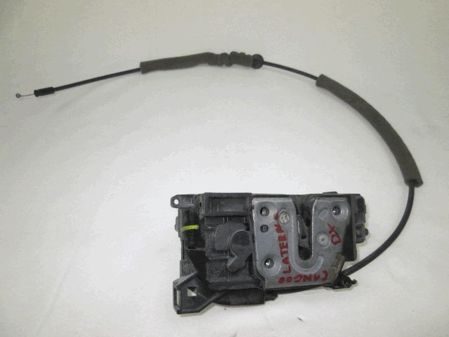 CENTRALNO ZAKLEPANJE ZADNJIH DESNIH VRAT OEM N. 8200542366 ORIGINAL REZERVNI DEL RENAULT KANGOO KW0/1 MK2 (2008 - 2013)DIESEL LETNIK 2008