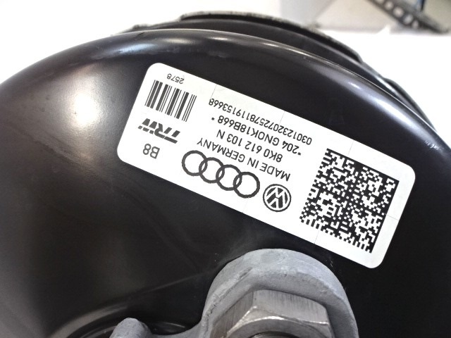 SERVO OJACEVALNIK ZAVOR S PUMPO OEM N. 8K0612103N ORIGINAL REZERVNI DEL AUDI A4 B8 8KH ALLROAD  (2009 - 2016)DIESEL LETNIK 2015