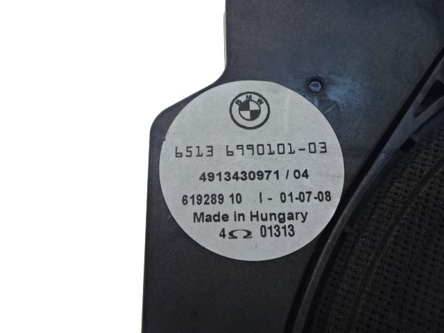 ZVOCNIKI OEM N. 65136990101 ORIGINAL REZERVNI DEL BMW X3 E83 LCI R (2006 - 2010) DIESEL LETNIK 2008