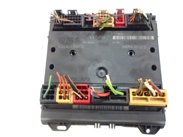 KOMPLET ODKLEPANJE IN VZIG  OEM N. 23128 KIT ACCENSIONE AVVIAMENTO ORIGINAL REZERVNI DEL SEAT IBIZA 6L1 MK3 R (02/2006 - 2008) BENZINA LETNIK 2006