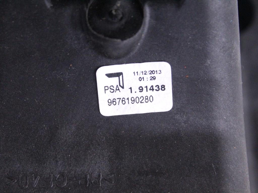 MEHANIZEM VZVODA ROCNEGA MENJALNIKA OEM N. 9676190280 ORIGINAL REZERVNI DEL PEUGEOT 208 CA CC MK1 (2012 -2019) DIESEL LETNIK 2014