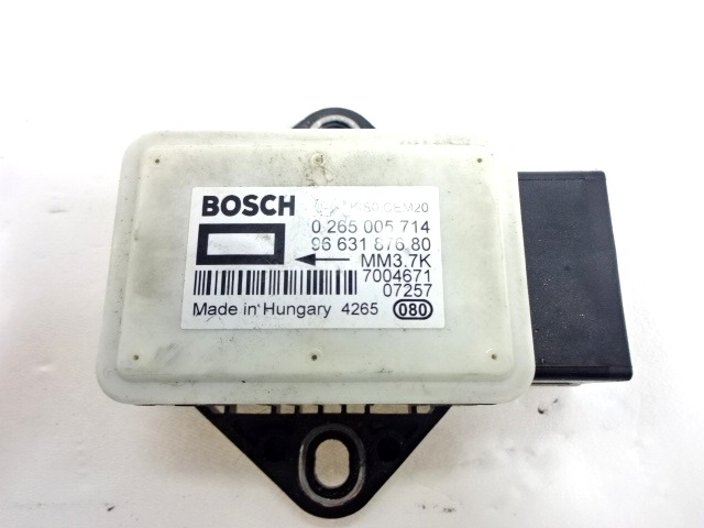 ESP OEM N. 9663187680 ORIGINAL REZERVNI DEL PEUGEOT 308 4A 4B 4C 4E 4H MK1 BER/SW/CC (2007 - 2013) DIESEL LETNIK 2008