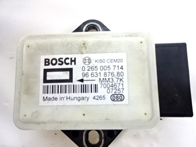 ESP OEM N. 9663187680 ORIGINAL REZERVNI DEL PEUGEOT 308 4A 4B 4C 4E 4H MK1 BER/SW/CC (2007 - 2013) DIESEL LETNIK 2008