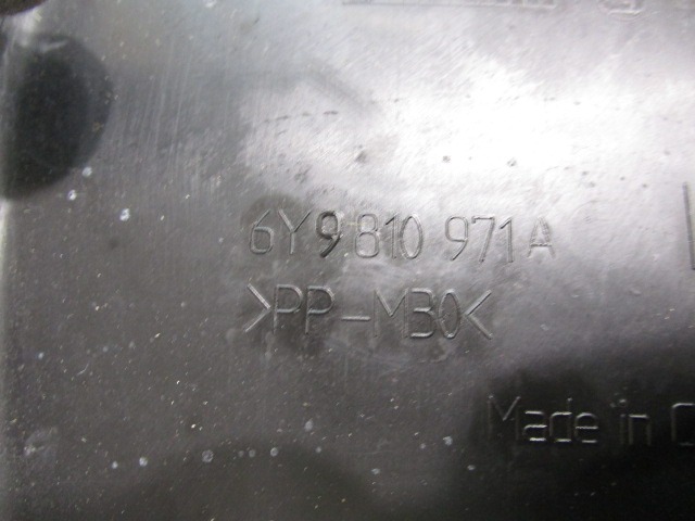 ZADNJI KOLOTEK  OEM N. 6Y9810971A ORIGINAL REZERVNI DEL SKODA FABIA MK1 6Y2 BER/SW (2000 - 03/2007) BENZINA LETNIK 2002
