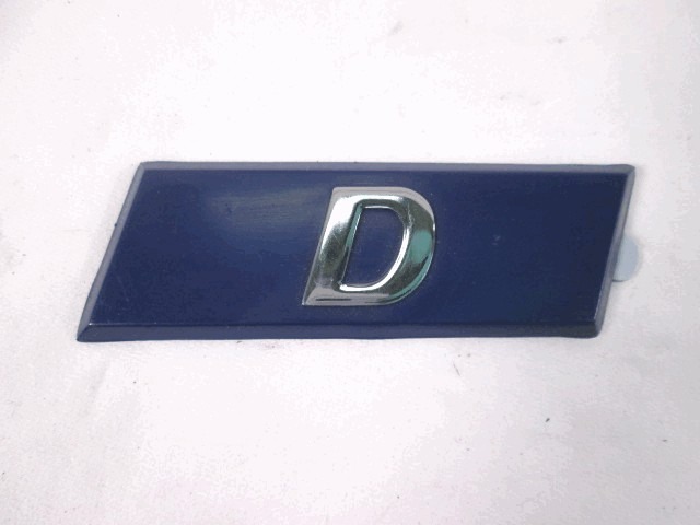 SPREDNJI IN ZADNJI EMBLEM OEM N. 12750 ORIGINAL REZERVNI DEL FIAT UNO 146 MK2 (1989 - 1995)DIESEL LETNIK 1989