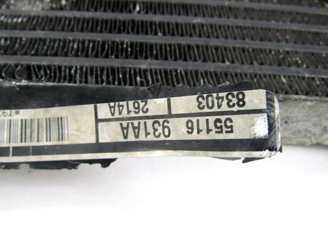 HLADILNIK KLIME OEM N. 55116931AA ORIGINAL REZERVNI DEL JEEP GRAND CHEROKEE WJ WG MK2 (1999 - 04/2005) DIESEL LETNIK 2005