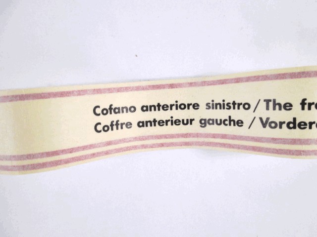 ZUNANJI PROFILI IN LETVE OEM N.  ORIGINAL REZERVNI DEL RENAULT 5 122 (1972 - 1984)BENZINA LETNIK 1972