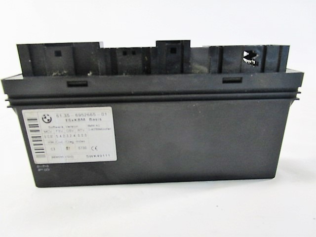 KONTROLA UDOBJA (BLUE & ME) OEM N. 61356952665 ORIGINAL REZERVNI DEL BMW SERIE 5 E60 E61 (2003 - 2010) DIESEL LETNIK 2004