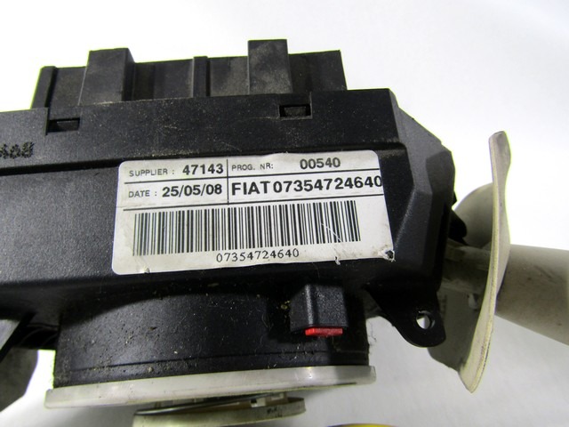 07354724640 DEVIOLUCI CON CONTATTO SPIRALATO FIAT 500 1.2 B 51KW 5M 3P (2008) RICAMBIO USATO 