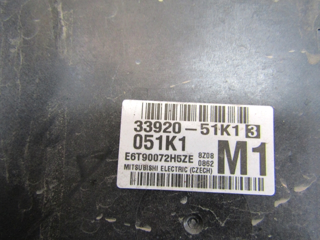 KOMPLET ODKLEPANJE IN VZIG  OEM N. 23426 KIT ACCENSIONE AVVIAMENTO ORIGINAL REZERVNI DEL OPEL AGILA B H08 (2008 - 2015)BENZINA LETNIK 2009