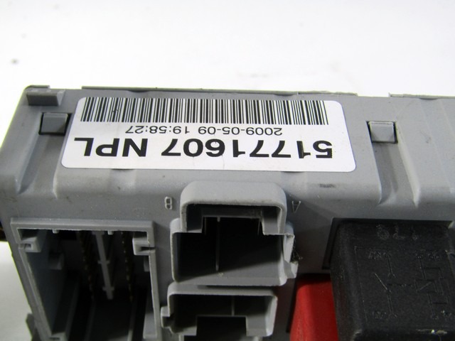 KOMPLET ODKLEPANJE IN VZIG  OEM N. 19327 KIT ACCENSIONE AVVIAMENTO ORIGINAL REZERVNI DEL FIAT DOBLO 223 MK1 R (2005 - 2009) BENZINA/METANO LETNIK 2009