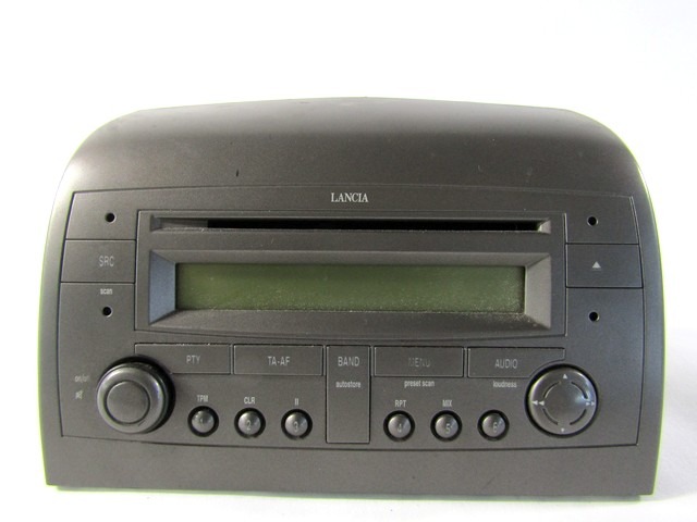 RADIO CD / OJACEVALNIK / IMETNIK HIFI OEM N. 735345243 ORIGINAL REZERVNI DEL LANCIA Y YPSILON 843 (2003-2006) DIESEL LETNIK 2004