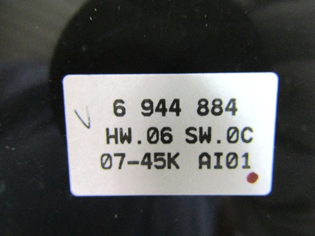 REZERVNI DELI, RADIJSKO-NAVIGACIJSKE NAPRAVE OEM N. 65839170702 ORIGINAL REZERVNI DEL BMW SERIE 5 E60 E61 (2003 - 2010) DIESEL LETNIK 2008