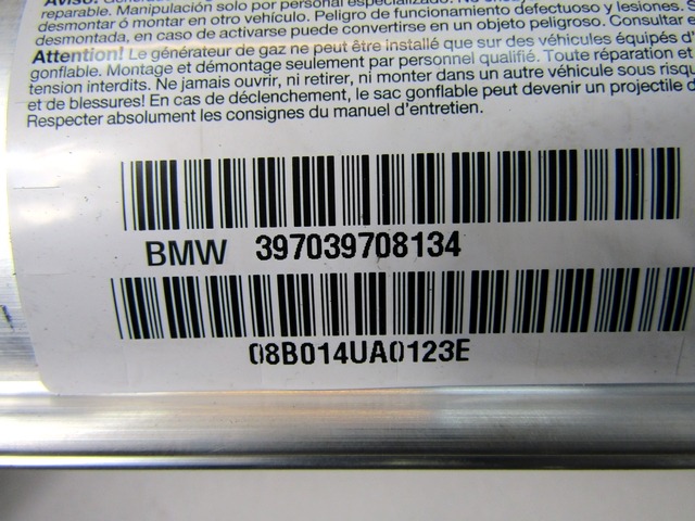 KIT AIRBAG KOMPLET OEM N. 22665 KIT AIRBAG COMPLETO ORIGINAL REZERVNI DEL BMW SERIE 5 E60 E61 (2003 - 2010) DIESEL LETNIK 2008
